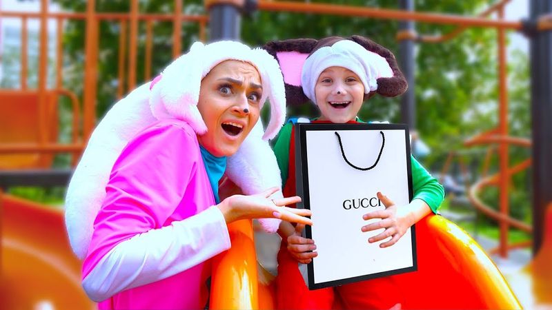 Малыш потратил все деньги Розы 💵