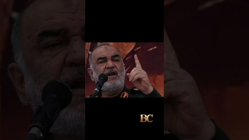 Iran’s Revolutionary Guard commander Hossein Salami killed in Israeli strike