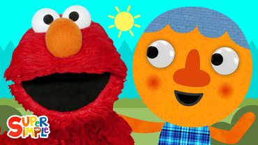 Sesame Street & Super Simple Songs Sing What's Your Name? | Kids Song | Let's Be Friends!