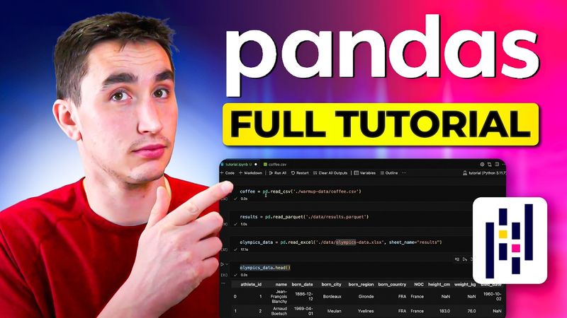 Complete Python Pandas Data Science Tutorial! (2025 Updated Edition)