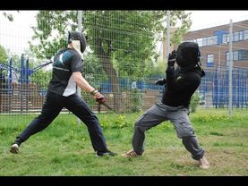 Примеры защит в ножевом бою на дальней дистанции. Knife fighting S.P.A.S.
