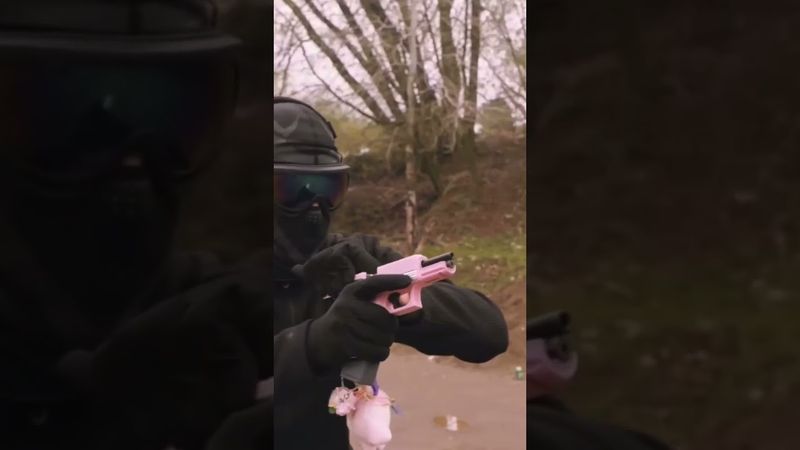 Pink Glock #glock #pink #3dprinting #cod #warzone #shooting #guns #modernwarfare #shorts #funny #4kt