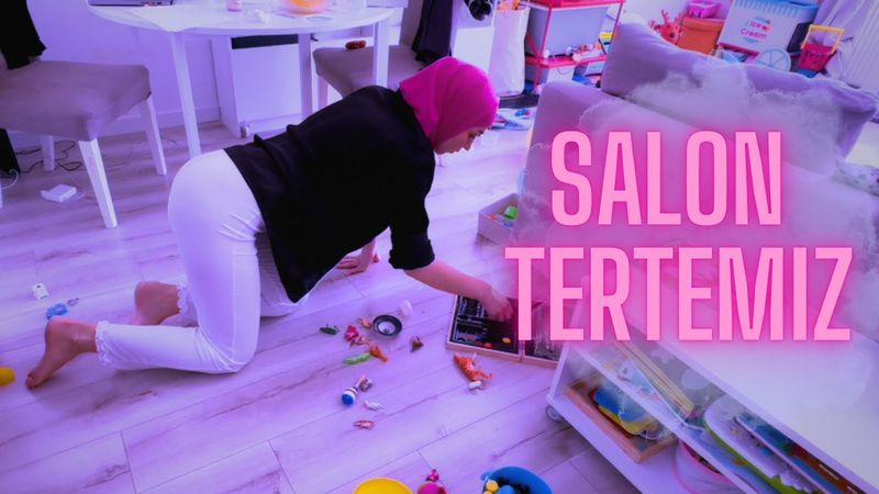 Salon Temizliği – Evde Düzeni Sağlamanın En Kolay Yolu #cleaning #cleanwithme #temizlik