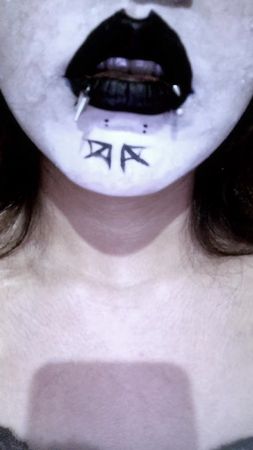 :3  #fyppppppppppppppppppppppp #makeup #gotica #makeupgoth #paratii 