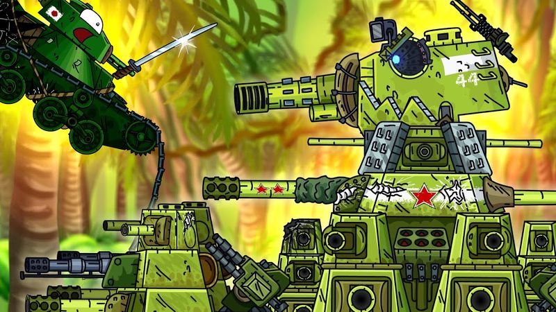 КВ-44: Режим ОХОТНИК - Мультики про танки