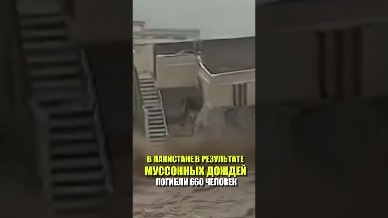 В Пакистане в результате муссонных дождей погибли 660 человек
