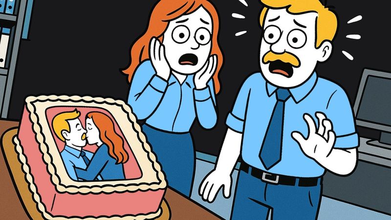 Я Узнал, Что Моя Жена Спит Со Своим Боссом, и Отправил в Её Офис Торт с Их Общей Фотографией