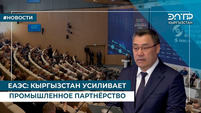 ЕАЭС: КЫРГЫЗСТАН УСИЛИВАЕТ ПРОМЫШЛЕННОЕ ПАРТНЁРСТВО