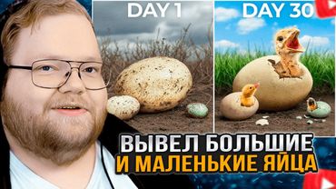 T2x2 СМОТРИТ: Я вывел самые БОЛЬШИЕ и МАЛЕНЬКИЕ яйца в мире