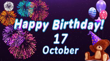 17 October Happy Birthday To You | Happy Birthday Song 2025 || Happy Birthday WhatsApp Status