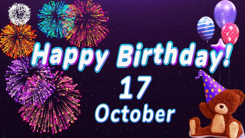 17 October Happy Birthday To You | Happy Birthday Song 2025 || Happy Birthday WhatsApp Status