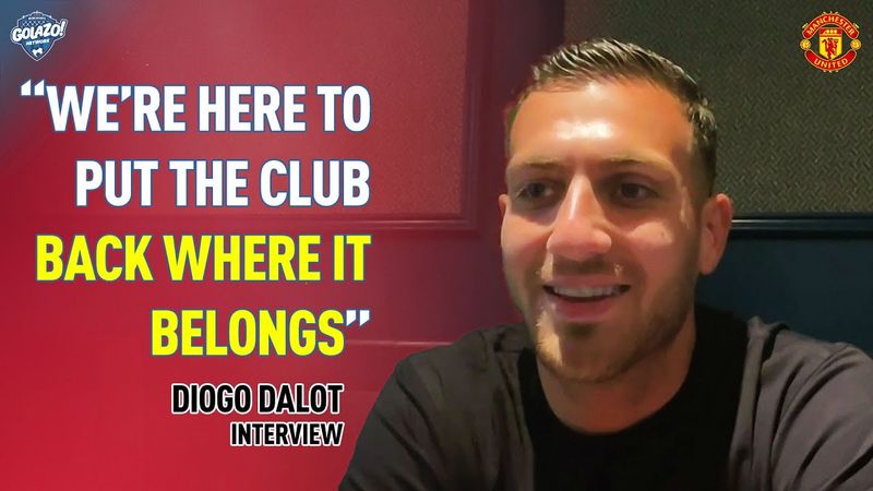 Diogo Dalot INTERVIEW 🔴 | Man Utd’s “good energy” launching 25/26 season, Mbeumo, Cunha | Scoreline