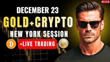 Crypto Live Trading | Bitcoin & Gold | Bitcoin Analysis | 23 DECEMBER 2025 #crypto #btc #xauusd