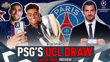 PSG face Barcelona, Bayern & Spurs in UCL League Phase | Draw Reaction |  CBS Sports Golazo