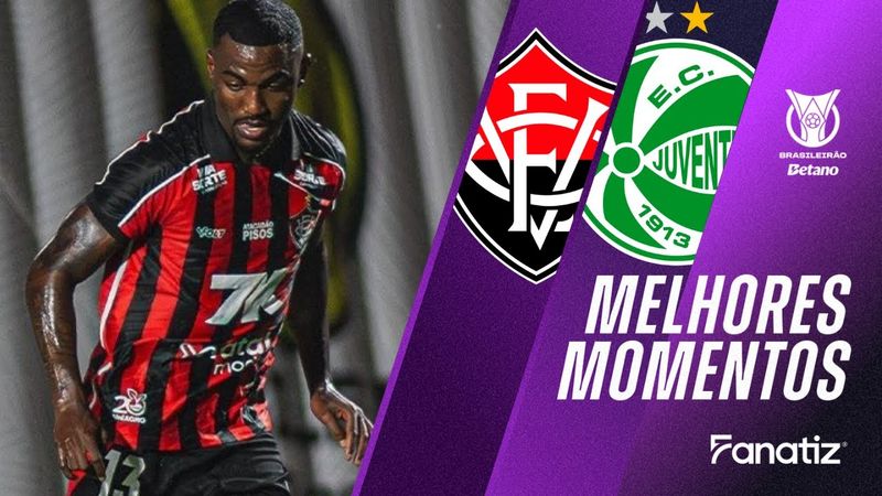 Vitória 2 x 2 Juventude I Melhores momentos I Brasileirão 2025