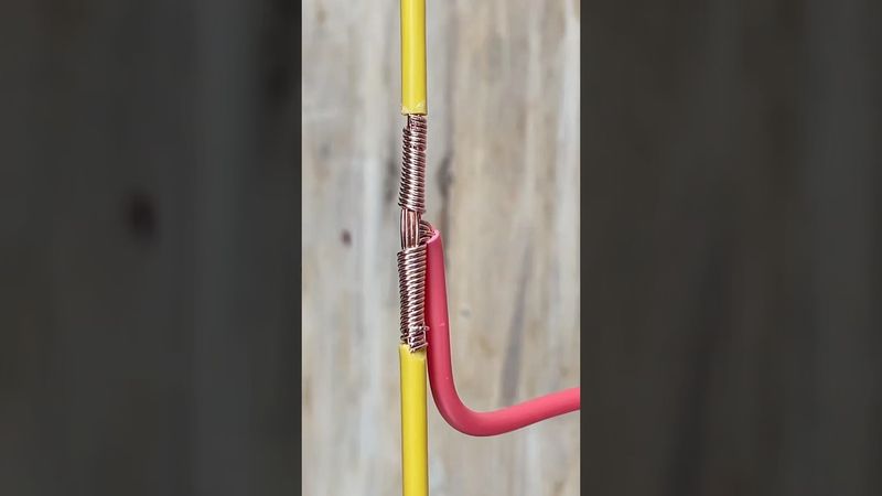 Keep this wire twisting technique in your back pocket. #diy #short