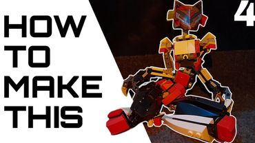 HIW TO MAKE THIS Lego robot girl tutorial part 4 (last part)