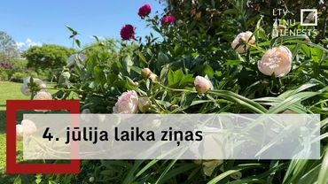 4. jūlija laika ziņas