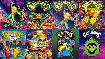 Evolution of Battletoads games