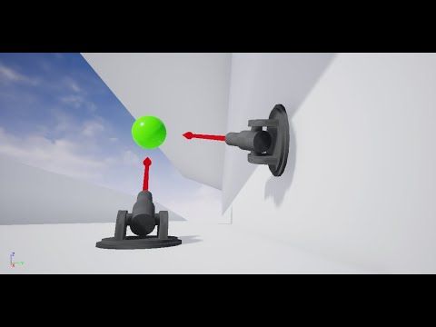 UE4 Turret Tutorial Part 1 - Aim at Target Regardless of Position