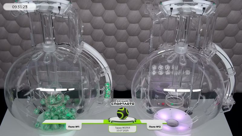 Столото представляет | Лотерея «Большое спортлото». Тираж №2353 от 10.07.2025 г.