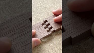 How to Make Wooden Hinges | Memo #shorts #woodworking #diy