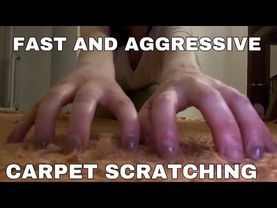 ASMR | Fast and Aggressive Carpet & Tile Scratching | Lofi | No Talking