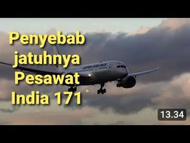 Penyebab jatuhnya pesawat air India 171
