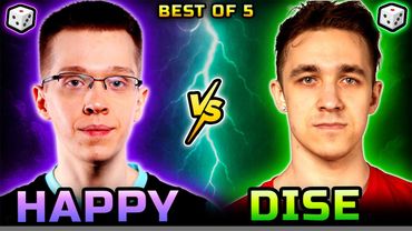 Happy vs Dise (Bo5) All The Randoms: WB Quarterfinal M Cup 5