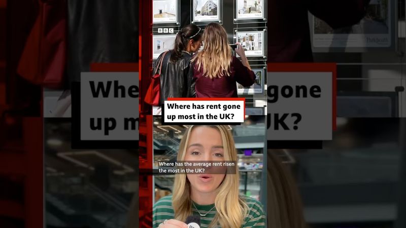 Where has rent gone up the most in the UK? #BBCNews