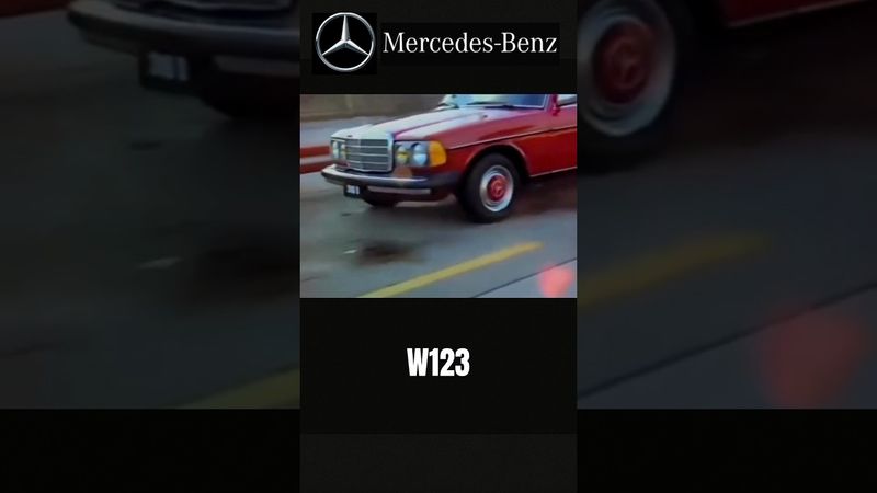 Mercedes-Benz W123 USA #mercedes #mercedesbenz #mercedesw123 #w123 #classiccars #shorts