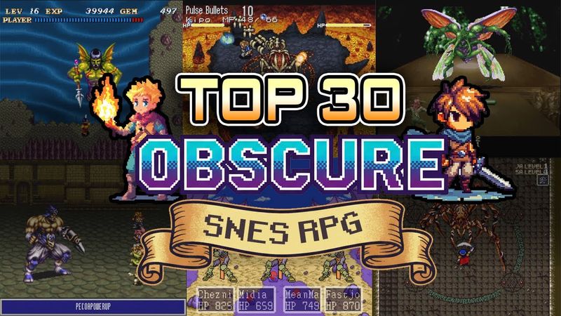 30 Game RPG SNES Terpopuler – Permata Tersembunyi yang Mungkin Anda Lewatkan!
