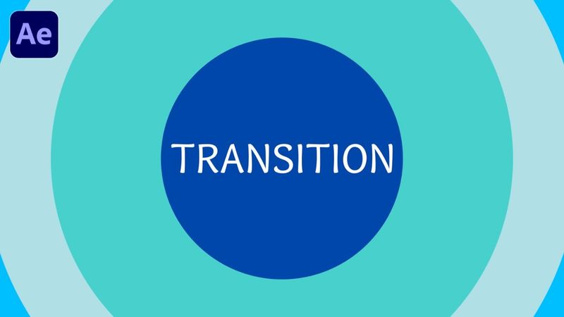 Tutorial fácil de transição de título circular no After Effects