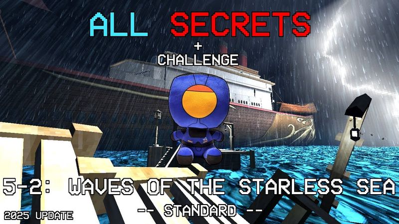 ULTRAKILL 5-2 REWORK: WAVES OF THE STARLESS SEA - (ALL SECRETS, CHALLENGE)