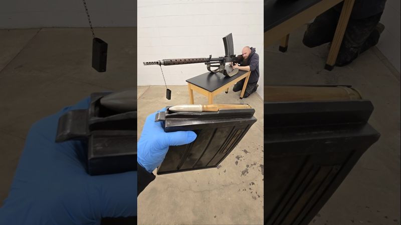 20mm ANTI-SOVIET SNIPER RIFLE! 🇫🇮 L-39 Lahti "NorsuPyssy" Review & Firing #military #ww2 #army #asmr