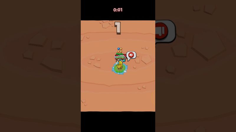 Never Dislike Me Again 🤡👎 #brawlstars #viral #fyp #dislike #supercell #clown #1vs1 #shorts