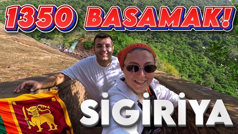 Sri Lanka’nın En Ünlü Noktasına Tırmandık! Sigiriya Lion Rock - Aslan Kayasına Çıkmak Çok Zor!