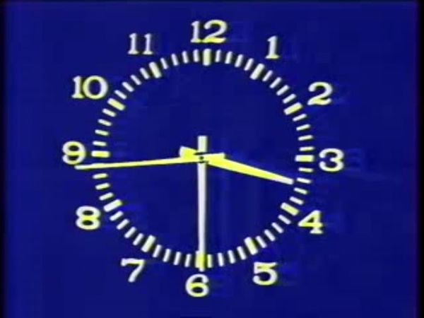 Конец дневного эфира (2 программа ЦТ СССР, 1990)