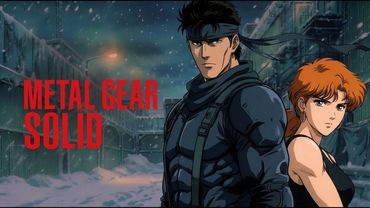 Trailer de Metal Gear Solid Ai - Como um anime dos anos 90
