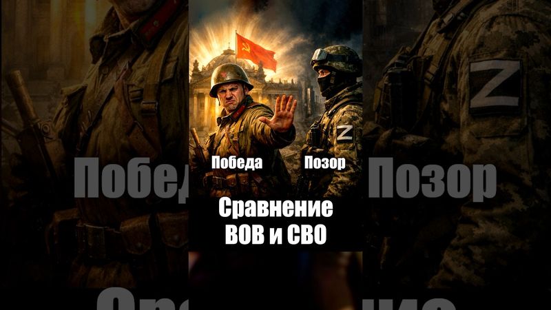 Сравнение ВОВ и СВО