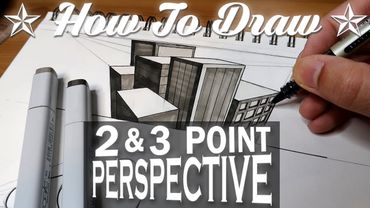 HOW TO DRAW - 2 and 3 Point Perspective