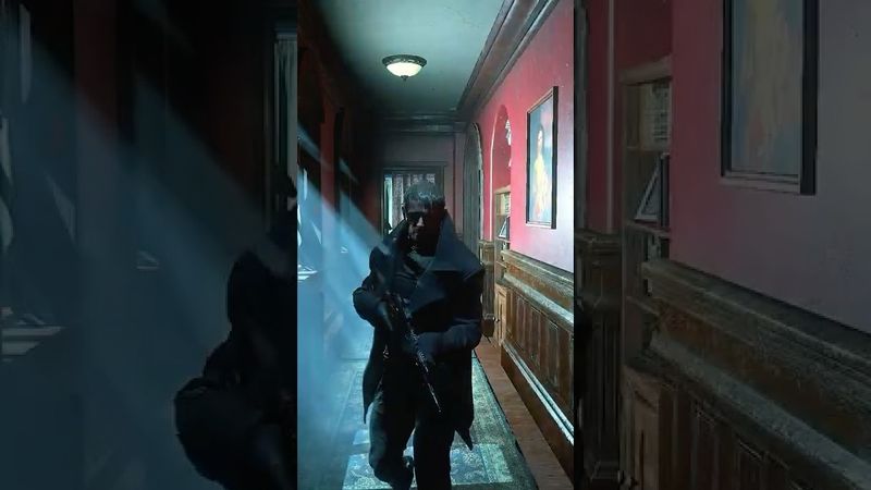 RE8 Chris Redfield & Dragoon In RESIDENT EVIL 2: REMAKE