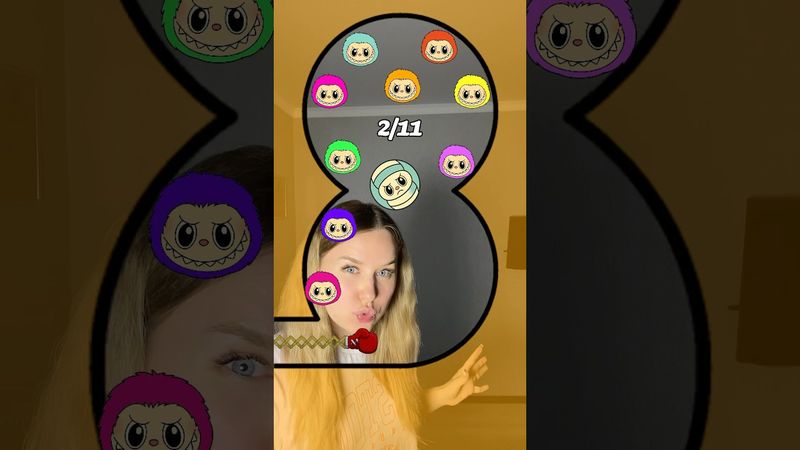 Labubu Challenge🐰❌IMPOSSIBLE😭#shorts