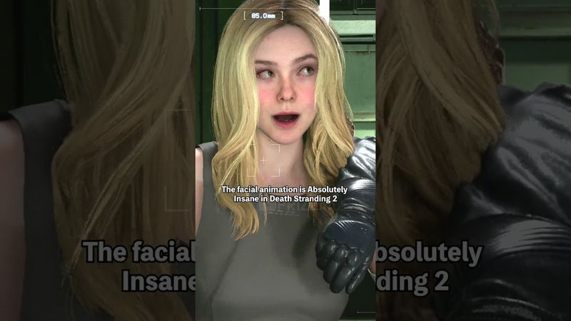 The facial animation is Absolutely Insane in Death Stranding 2 #deathstranding #deathstranding2