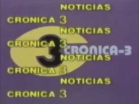 Crónica 3 (1981) Cabecera. Informativo de TVE