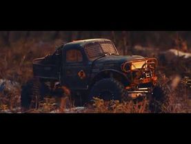 Rc Crawler Dodge Wagon power (Body & Kit Custome) Rc Car 4x4 Trail Run