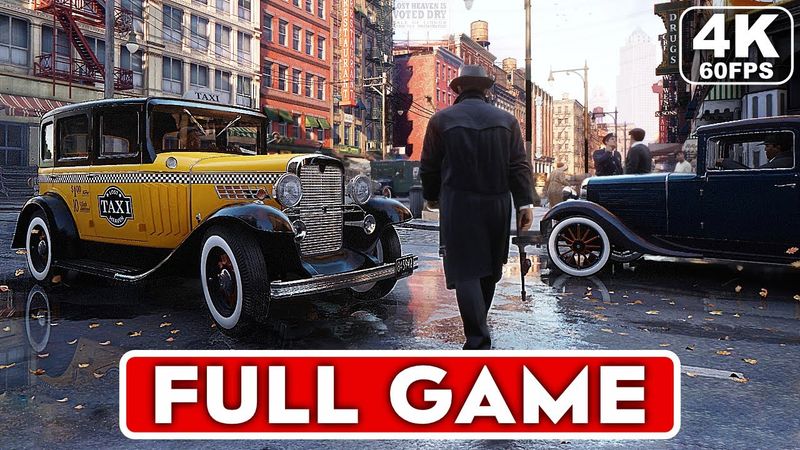 MAFIA DEFINITIVE EDITION Gameplay Walkthrough Part 1 FULL GAME [4K 60FPS] - No Commentary