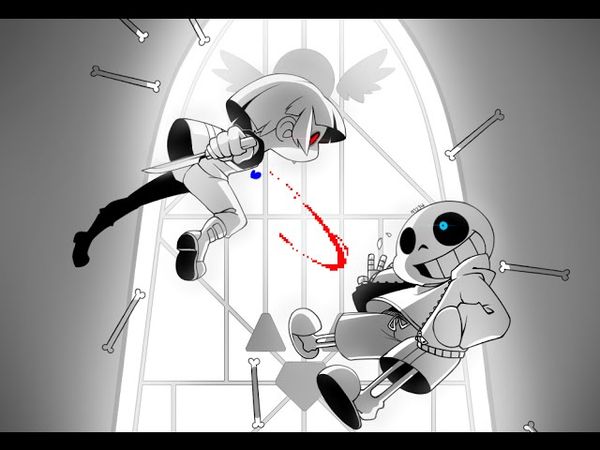 Stronger than you - Sans and Chara Duet (Undertale parody) [w/ Lyrics]