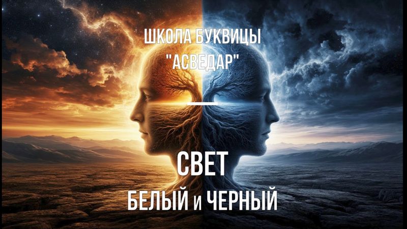 Свет Белый и Черный. Школа Буквицы "АСВЕДАР"