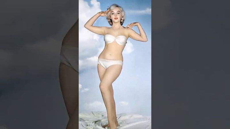 The five most beautiful Hollywood actresses of the 1950s#morph #film #usa